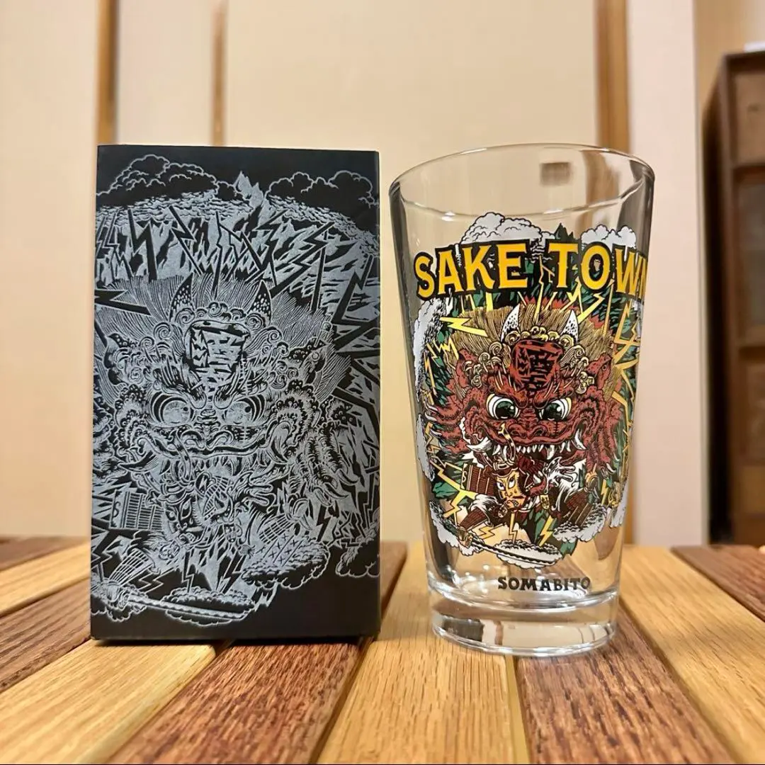 somabito 酒呑童子 パイントグラス 480ml 新品】SomAbito 酒呑童子パイントグラス