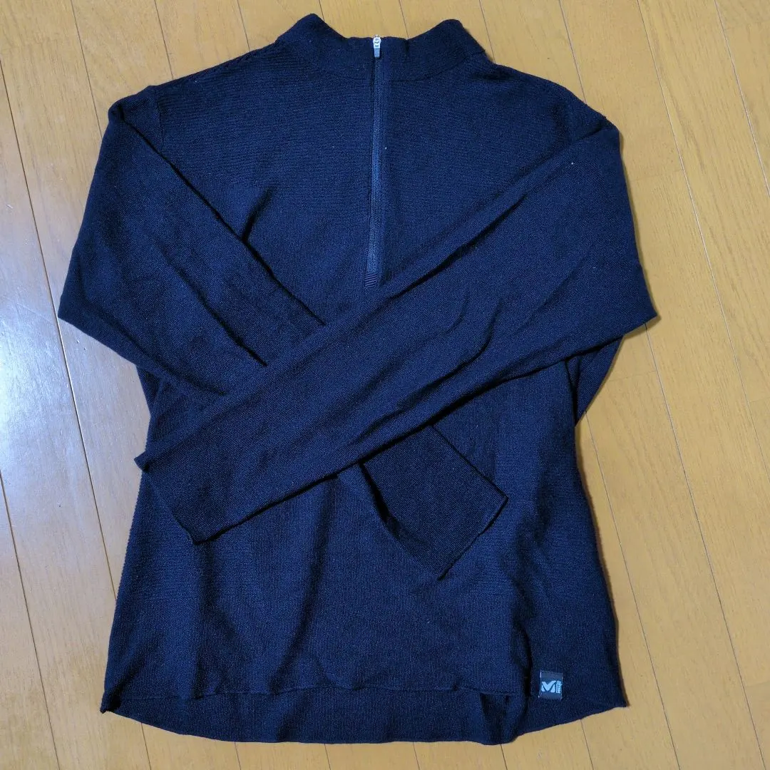 Thumbnail of MILLET Rozec Knit Zip Long Sleeve Sapphire