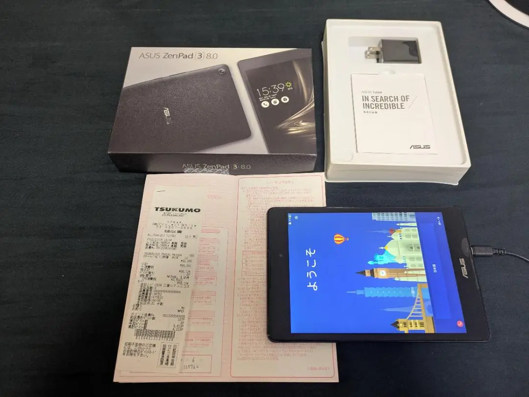 ASUS - 【美品】ASUS Zenpad Z581KL  LTEモデル ZenPad 8.0 ASUS 3 Z581KL 7.9インチ 32GB LTE SIMフリー