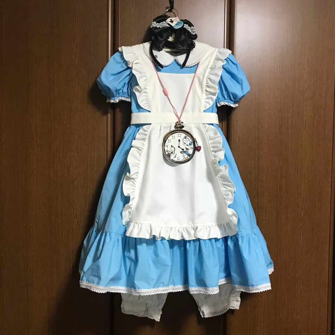正規品　ビビディバビディブティック　130　アリスワンピース　2枚セット 正規品 ビビディバビディブティック 130 アリスワンピース 2枚セット