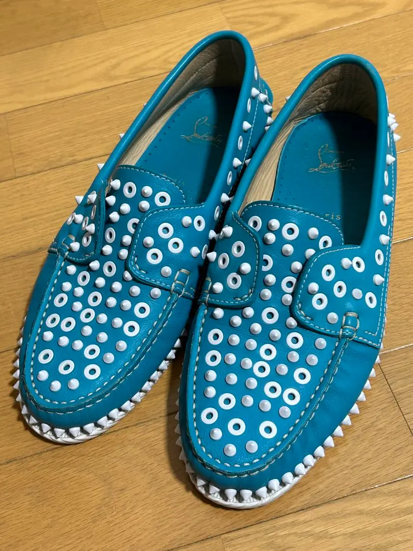 追加値下げ【綺麗め】クリスチャンルブタン　デッキshoes　size43 追加値下げ【綺麗め】クリスチャンルブタン デッキshoes size43