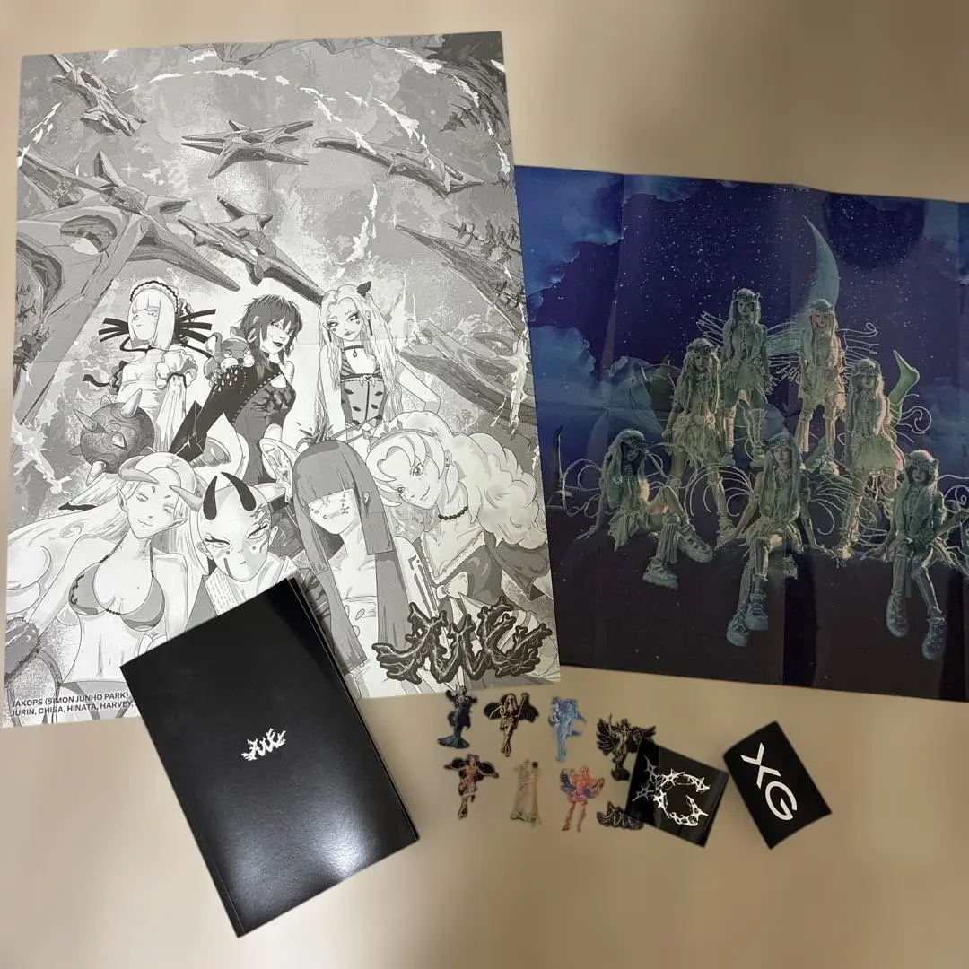 XG AWE 直筆 サイン ポスター MAYA マヤ 会場限定 A3（XG 2nd