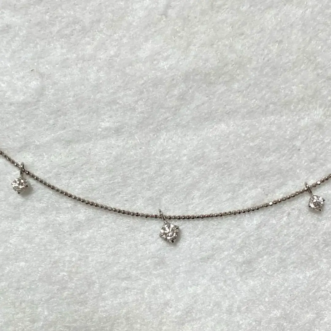 Thumbnail of 18K WG Omega Necklace with Diamonds