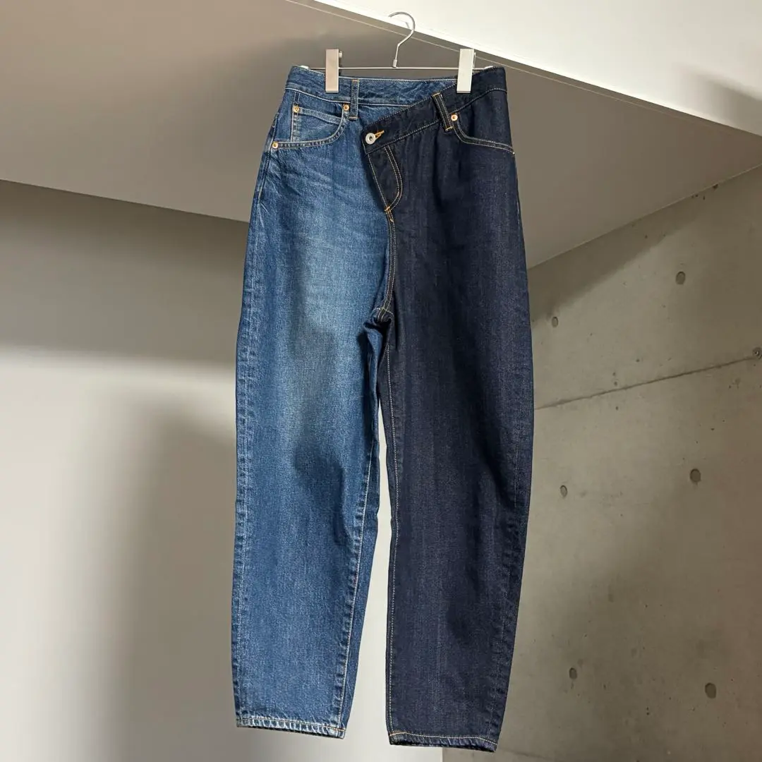 ▫️美品nagonstans ハイウエストデニムパンツ34MODEST001 ▫️美品nagonstans ハイウエストデニムパンツ34MODEST001