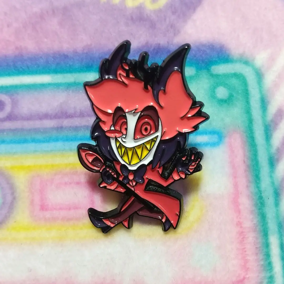 HAZBINHOTEL ハズビンホテル　デーモンチビ　アラスター　ピン　完売品 HAZBINHOTEL ハズビンホテル デーモンチビ アラスター ピン 完売