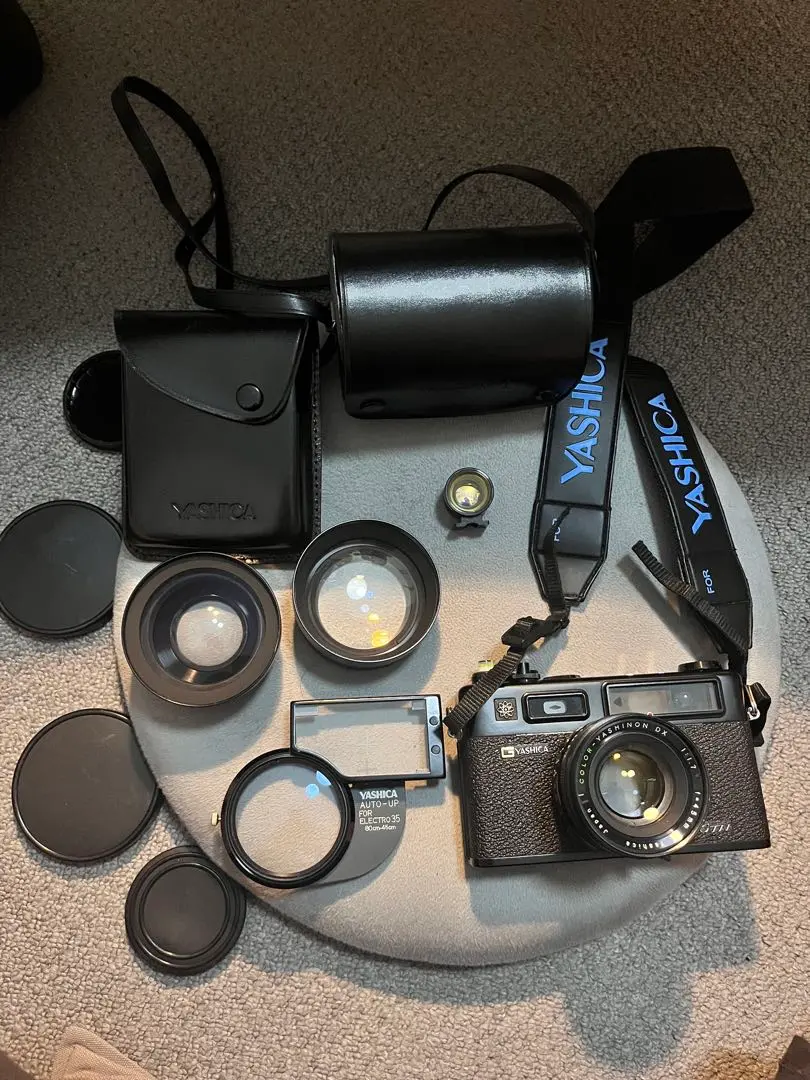 ☆YASHICA エレクトロGTN、コンバージョンレンズセット「動作