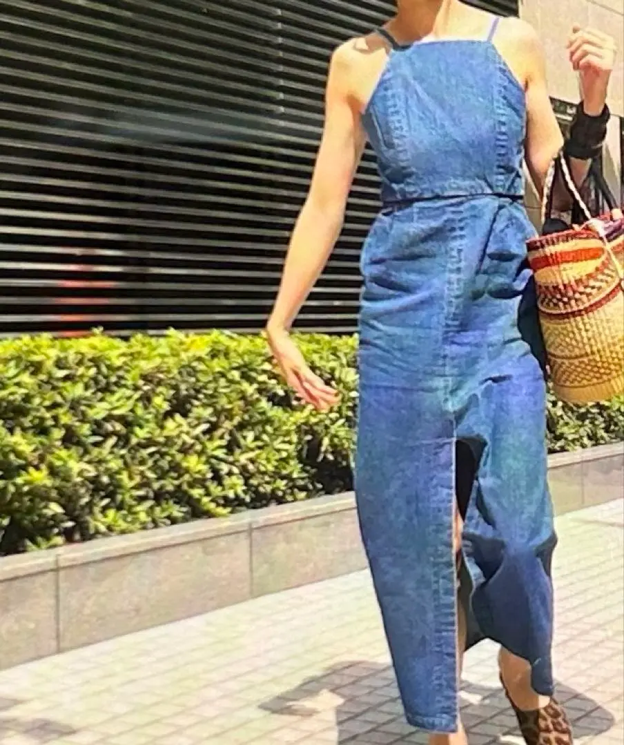 【美品】シンメ デニム キャミワンピース ロング スリット 板谷由夏 M 2025年最新】SINME キャミワンピースの人気アイテム - メルカリ