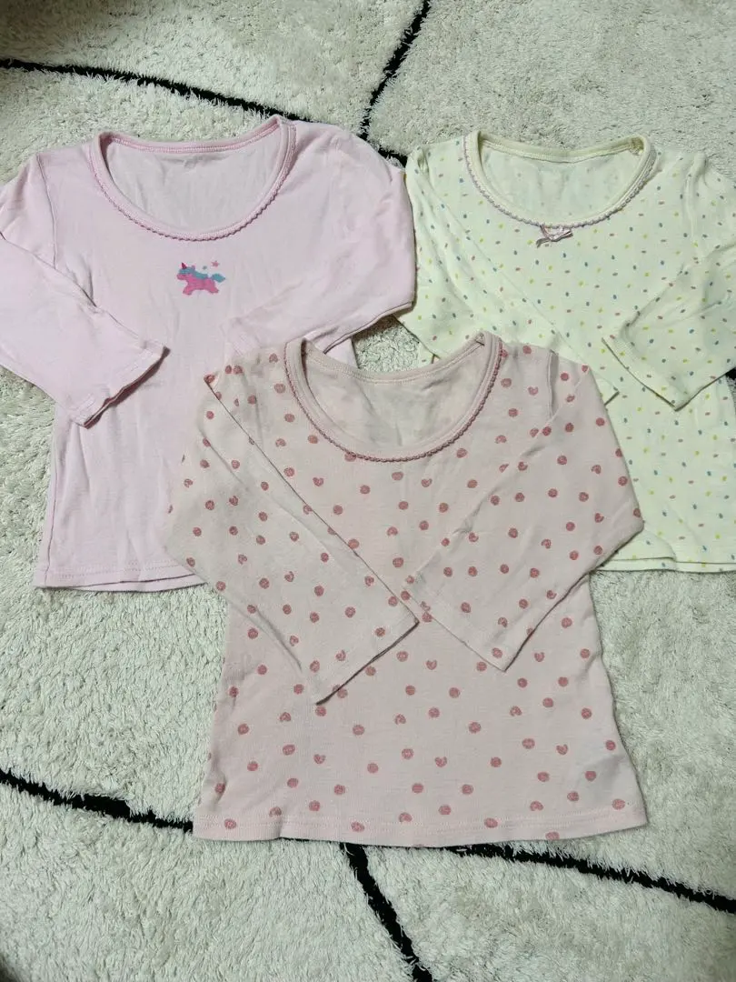 女童 長袖 內衣 組合出售 套裝 95 的縮圖