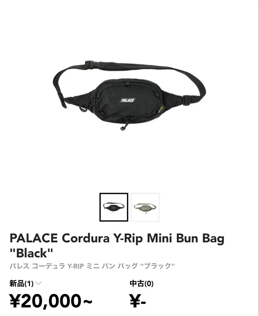 PALACE CORDURA MINI WAIST PACK | PALACE SKATEBOARDS
