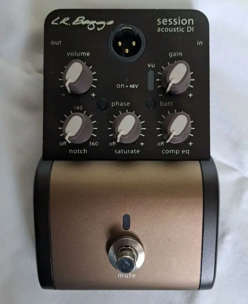 LR Baggs Session DI 美品 Session DI Acoustic Guitar Preamp + DI — LR Baggs