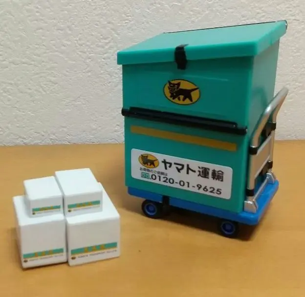 ヤマト運輸　ミニカー4台 ボールペン 印鑑立て ヤマト運輸 クロネコヤマト ミニカー 印鑑スタンドセット｜Yahoo