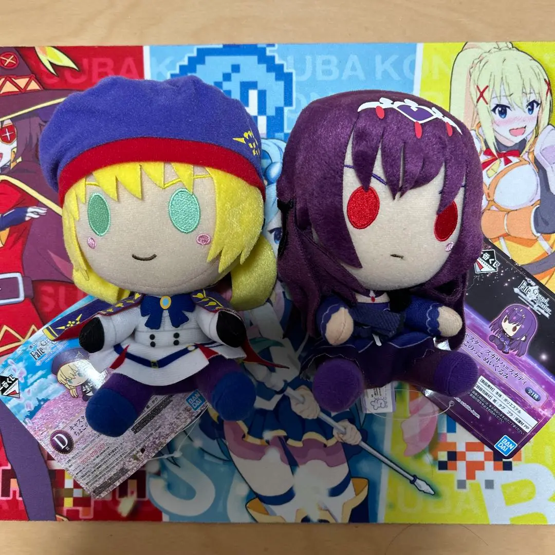 FGO アルトリア・キャスター C賞 ぬいぐるみ セット 一番くじ FGO A賞 アルトリア・キャスター フィギュア C賞