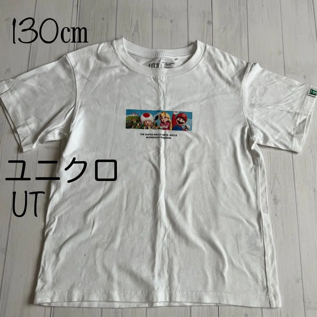 Thumbnail of Uniqlo UT T-shirt 130cm Mario Movie Kids