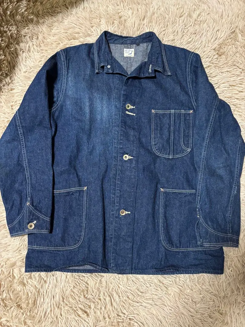 極美品　orslow カバーオール　40s 大戦モデル　サイズ1 極美品 orslow カバーオール 40s 大戦モデル サイズ1