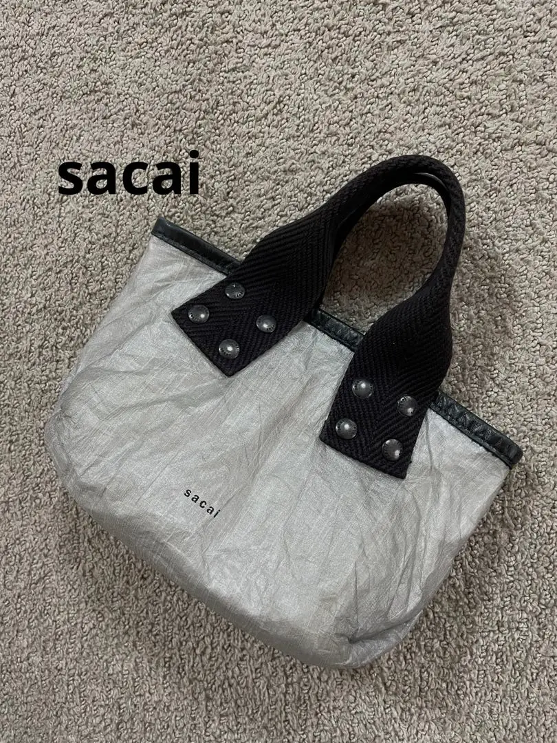 sacai - ○62 sacai サカイ ダイニーマ ハンドバッグ ミニバッグ
