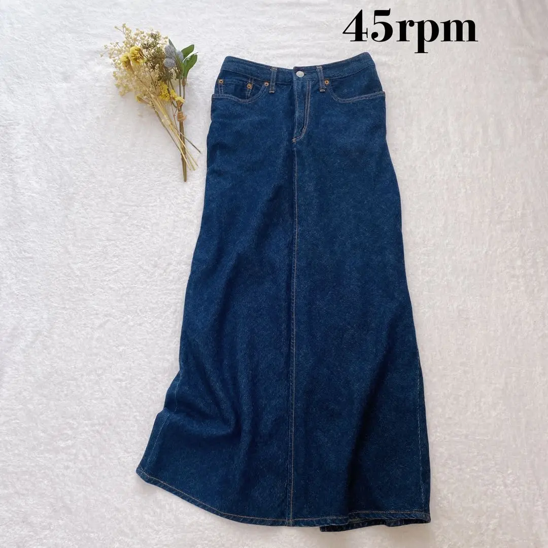 45R デニムスカート 45R】スカート｜1977年創業、日本の服。丈夫で長持ち、気持ちの