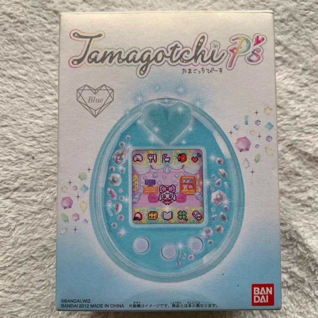 たまごっちぴーす 水色 Yahoo!オークション -「tamagotchi p's ブルー」(たまごっち