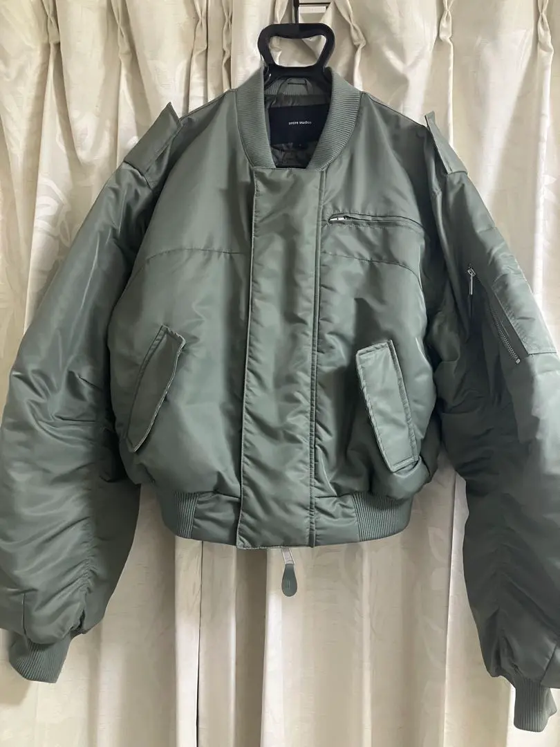 ジャケット・アウター entire studio A2 bomber a-2 bomber chestnut – entire studios