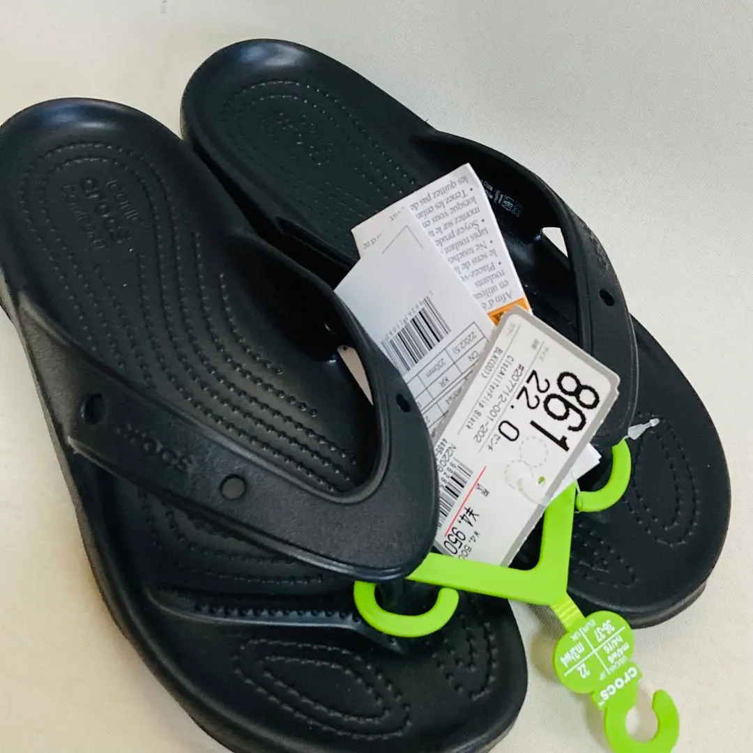 未使用品  クロックス  レイストラップ ウェッジ Ｗ6 希少 レア 新品 crocs サンダル クロックス レイ 2.0 クロス ストラップ