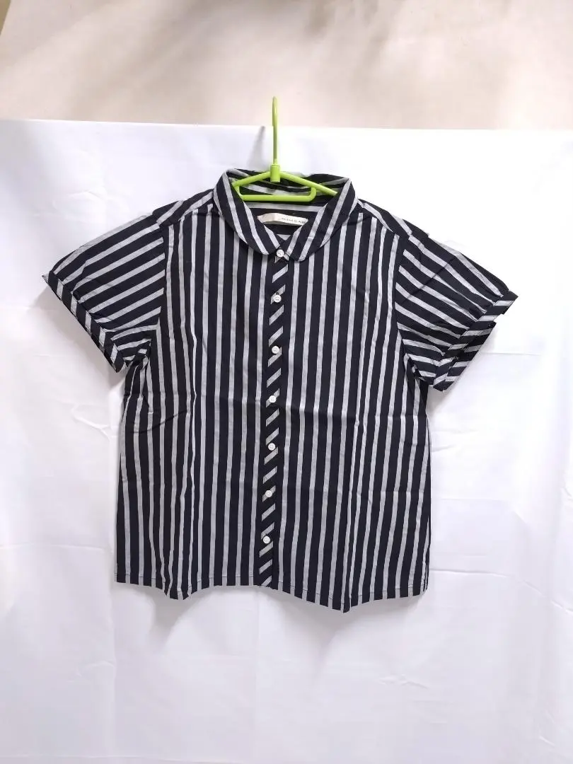 Thumbnail of MELROSE CLAIRE Melrose Claire Stripe Short Sleeve Shirt
