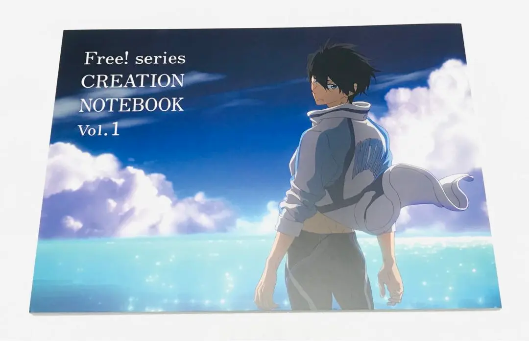 Free! series CREATION NOTEBOOK 　全5巻　BOX Free!』の制作ノート「Free! series CREATION NOTEBOOK」Vol.4と