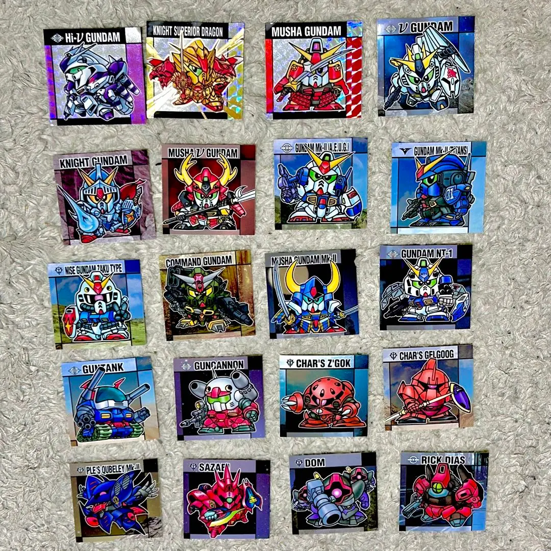 元祖SDガンダム ミニコレクション MARK-1 10個フルコンプセット バンダイ 商品・サービスサイト | 元祖SDガンダム ミニ