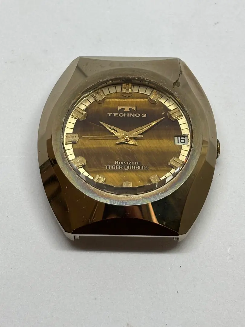 稼働　機械式 TECHNOSテクノス Tiger Borazonタイガーボラゾン HB-0129| テクノス TECHNOS TIGER Borazon タイガー ボラゾン