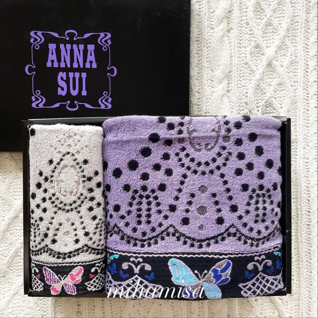 非常に高い品質 新品未使用ANNA バスタオルフェイスタオルセット