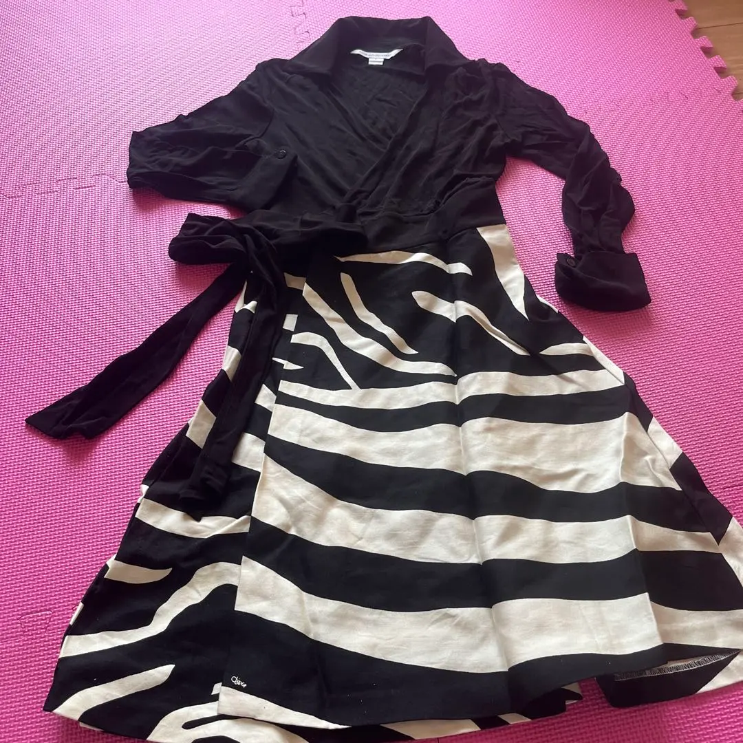 レッドヴァレンティノ　ジャガード　ミニ ワンピース　ニット　切り変え　ブラック レッドヴァレンティノ ジャガード ミニ ワンピース ニット 切り