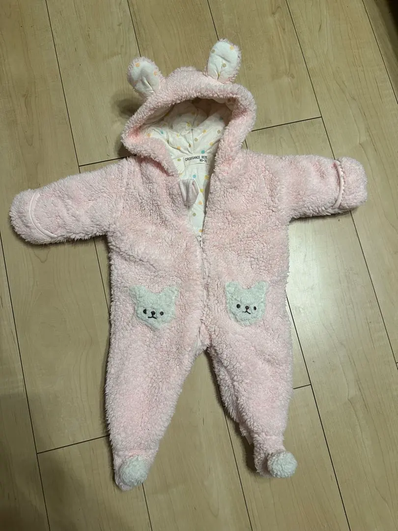 Thumbnail of Mocomo Coverall Pink Rompers 60-70
