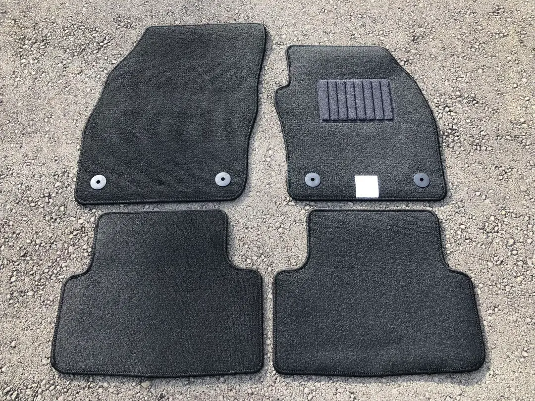 Thumbnail of T-Cross C1DKR Black Plain Floor Mats Car Mats Made in Japan Imported Car New