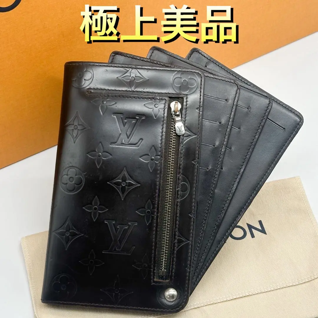 激レア✨️ ルイヴィトン モノグラムグラセ ホイスト 長財布 ダークブラウン ルイ ヴィトン 長財布 ホイスト ec-23657 ダーク ブラウン