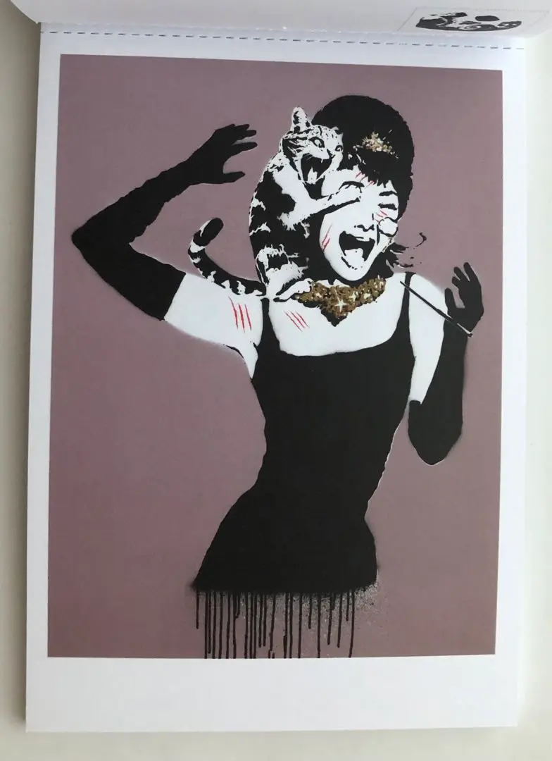 Banksy 絵画 紙本 肉筆 額縁 Banksy 絵画 油絵 油彩 肉筆 額縁