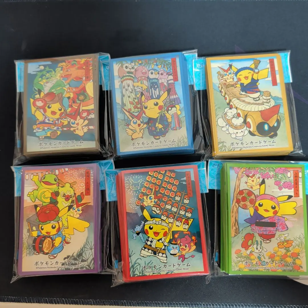 Thumbnail of Pokemon Center Tohoku Festival Play Pokemon Card Deck Shield Complete Set of 6 Types