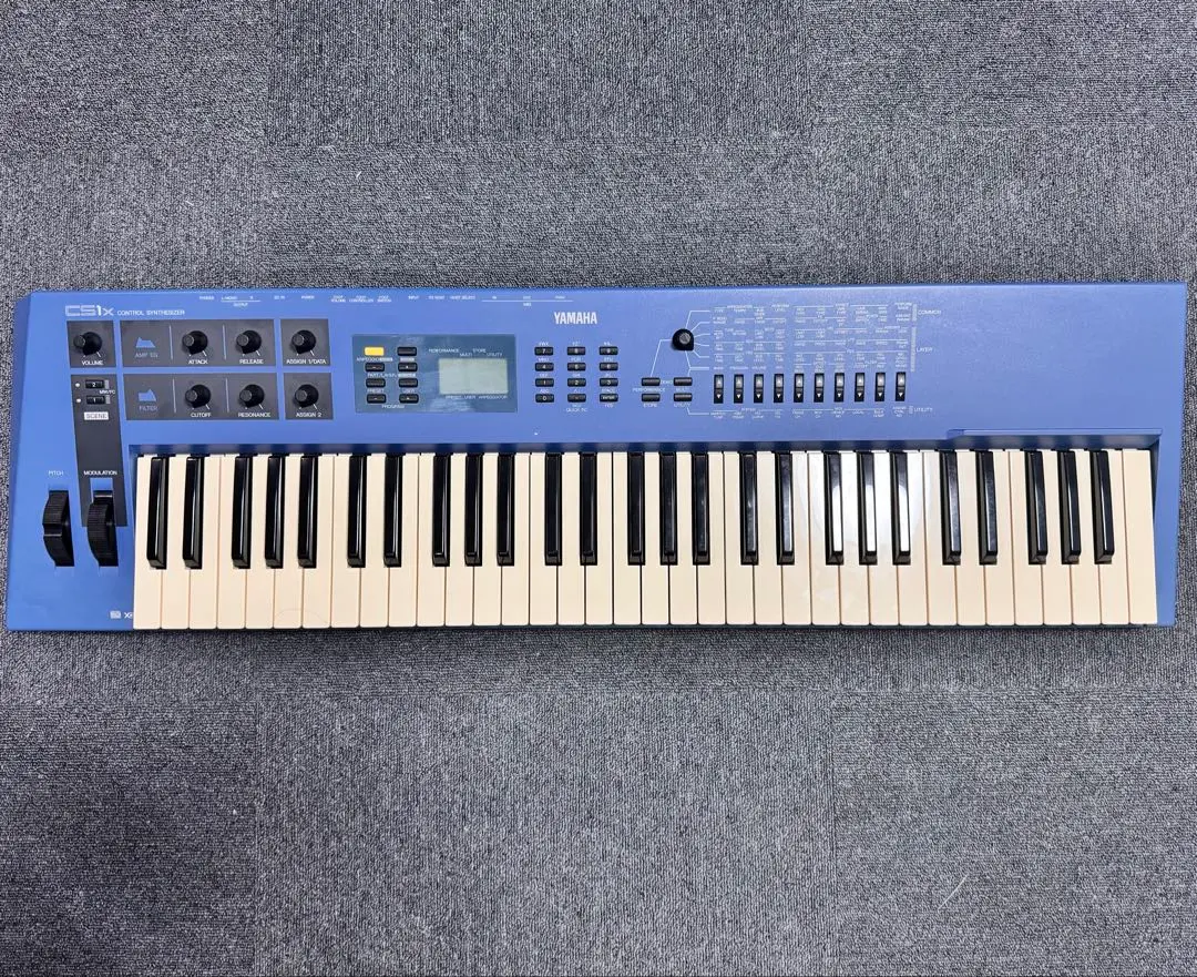YAMAHA CS1X シンセサイザー ケース付き - メルカリ