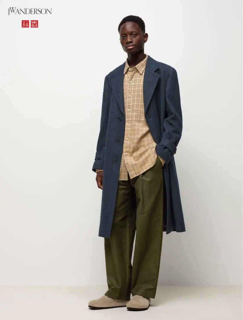 UNIQLO JW ANDERSON チェスターコート　XSサイズ（ほぼ新品） ユニクロ公式 | チェスターコート