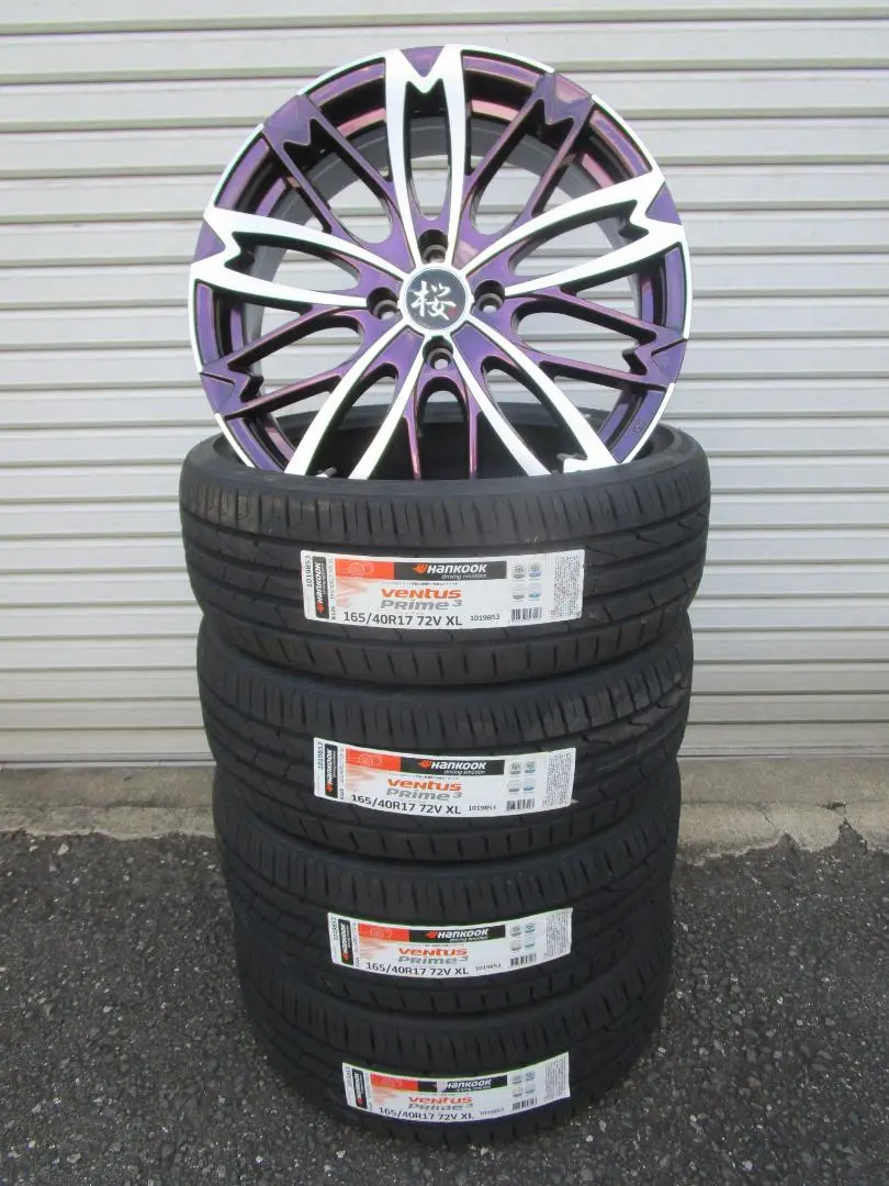 2025年最新】165 40R17 4本セット タイヤホイールの人気アイテム