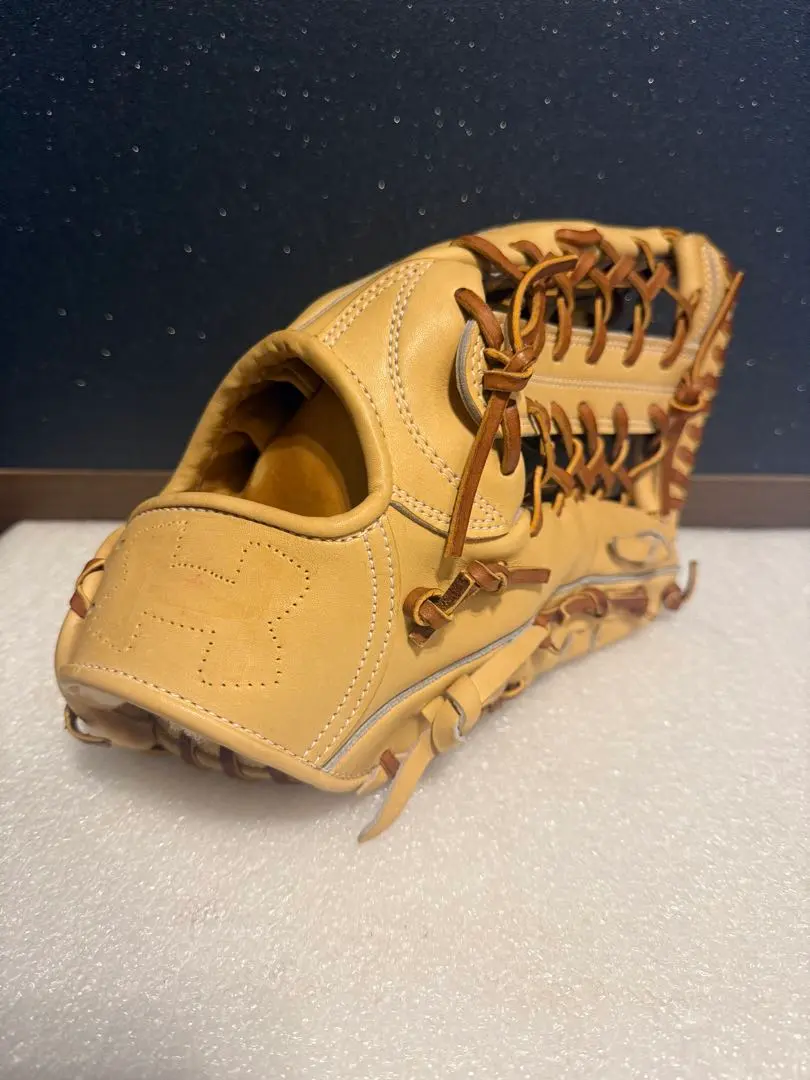 Thumbnail of ★Unused. Made in Japan★ Custom Order, No Brand, Hardball, Outfielder's Glove, Camel Trench-like Color