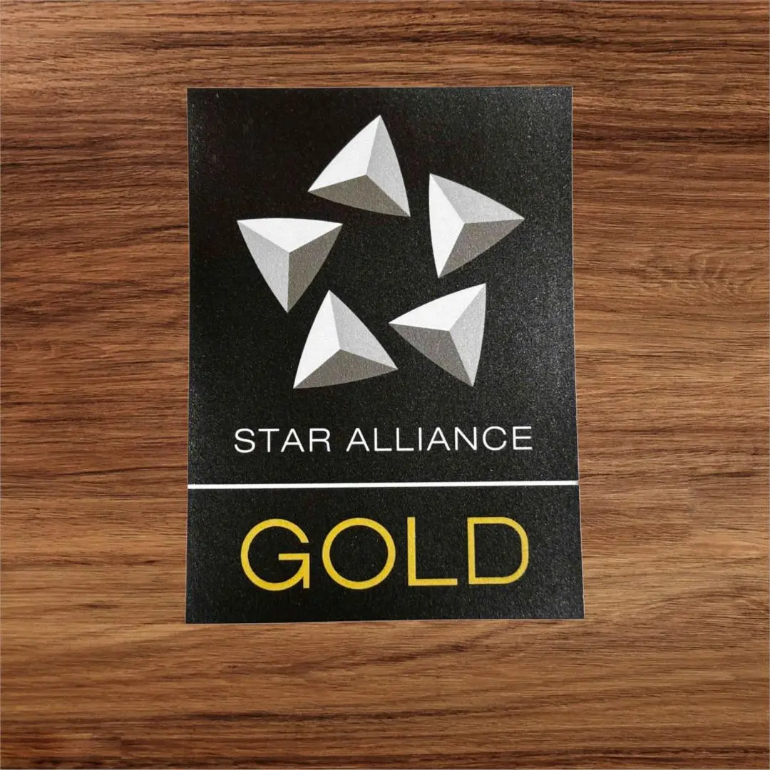 スターアライアンス ステッカー セット ゴールド Amazon.co.jp: Airline Goods Star Alliance Gold Sticker 1