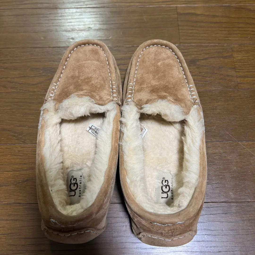 Thumbnail of UGG camel moccasins