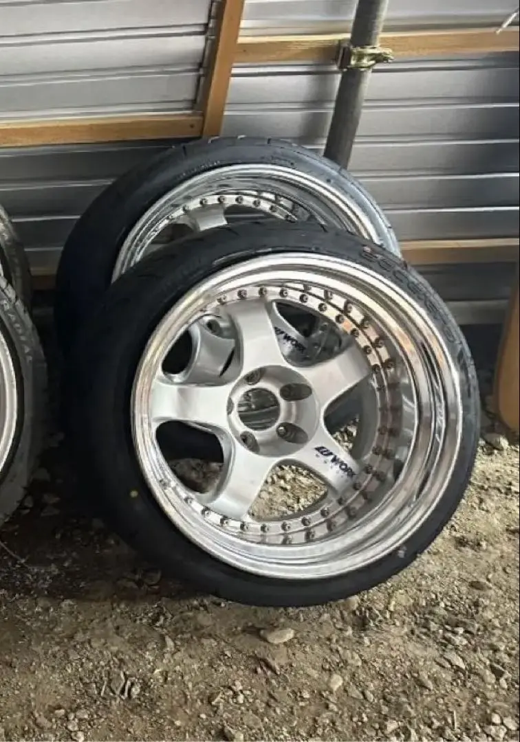 最終値下げ　WORK Meister S1R 18インチ 深リム 2ピース】WORK マイスター S1R 18in 7.5J +42 PCD112