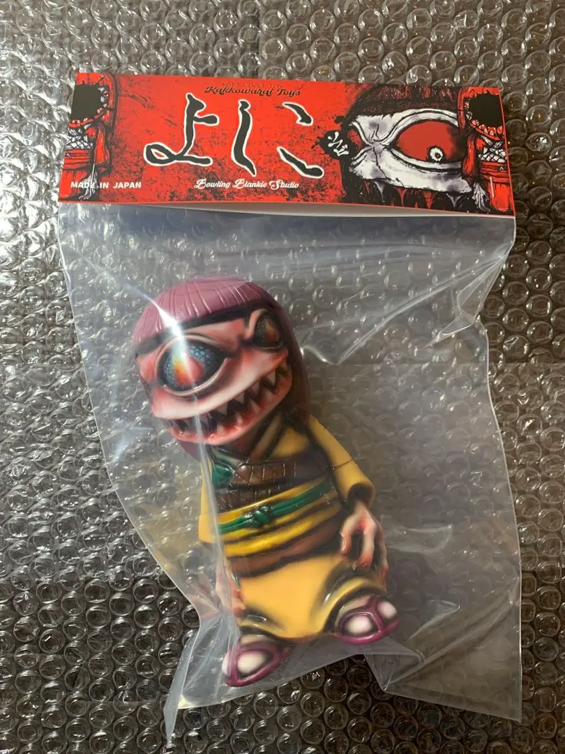 よしこ（ドット）/かっこわらい雑貨店（笑）・ソフビ