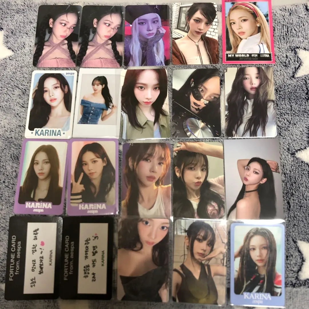 Thumbnail of aespa Karina Trading Card 20-Card Set - Bulk Sale