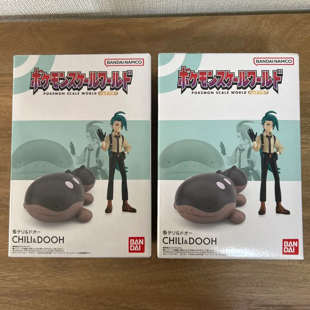 【新品未開封】ポケモンスケールワールド　チリ&ドオー2個セット ポケモンスケールワールド パルデア地方 チリ＆ドオー