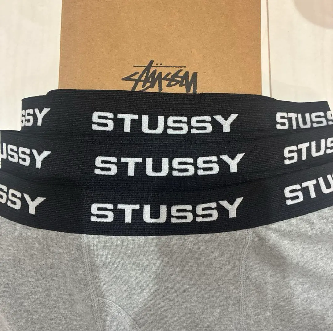 ゆい様　新品未使用　STUSSY ボクサーパンツ　S　2枚　黒　パンツ　箱付き m56593099655_1.jpg?1751376425