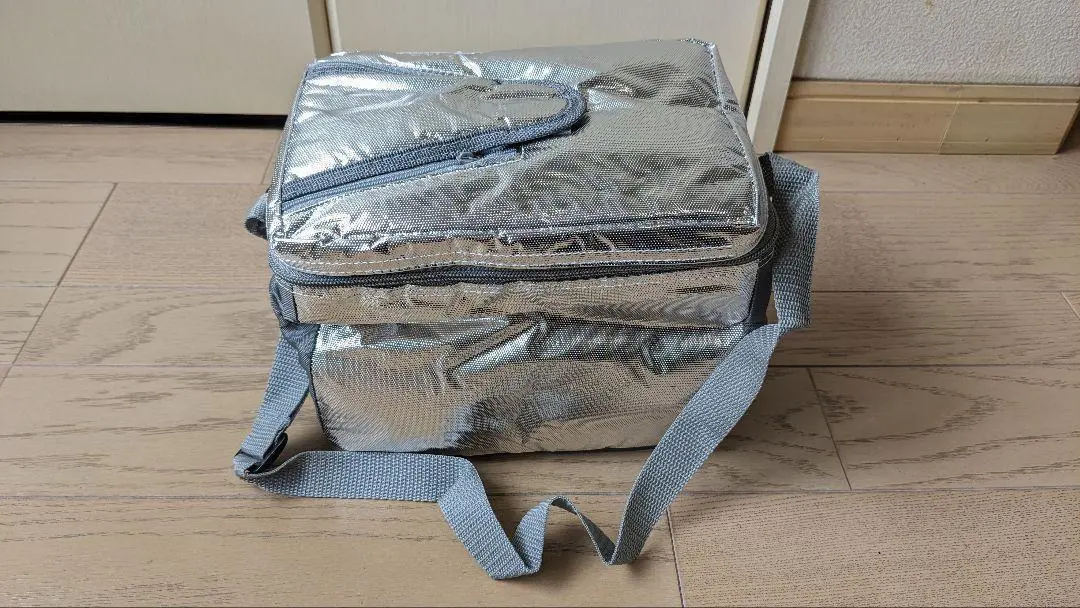 Thumbnail of ◆Unused◇YANASE Insulated Bag ③ Cooler Bag Silver Novelty◆