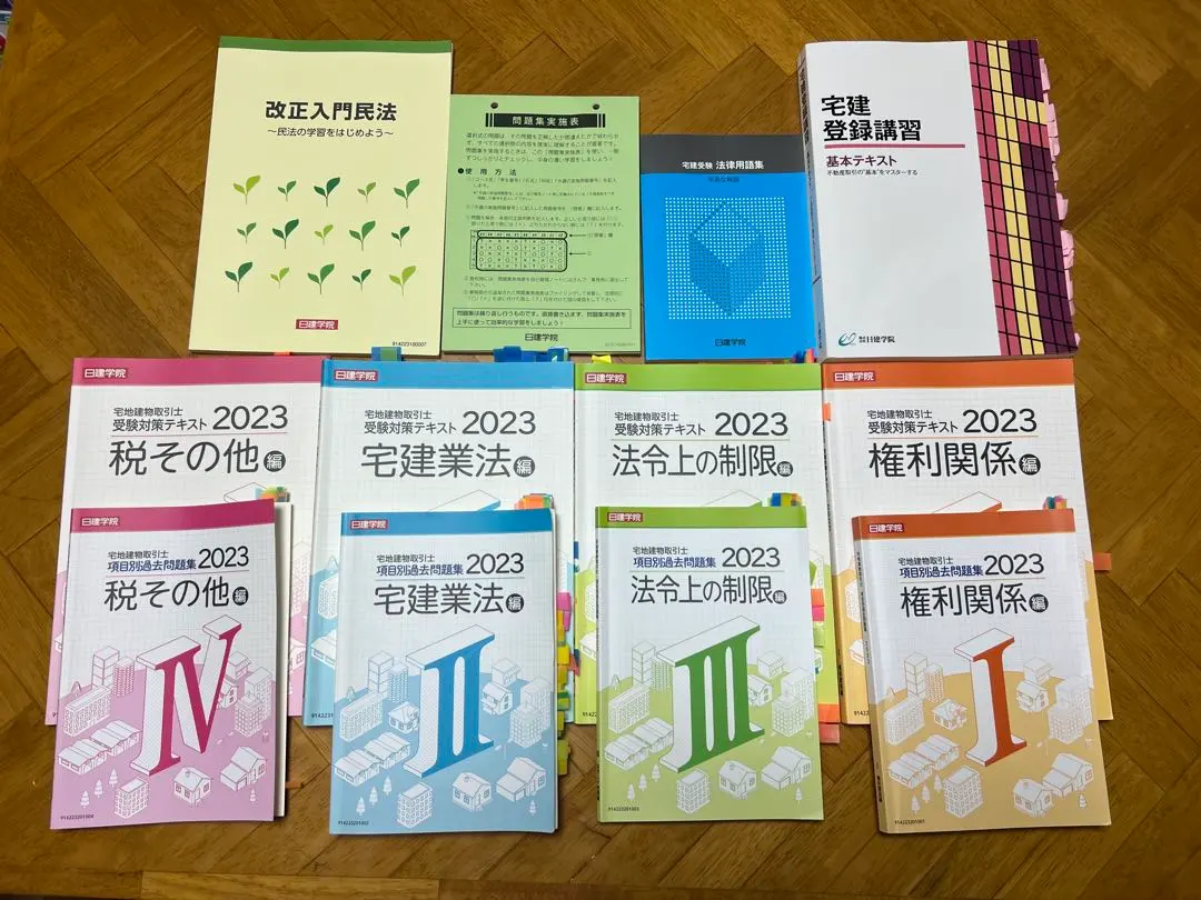 Thumbnail of Nikken Gakuin! Takken Exam Reference Book Set 2023 Edition