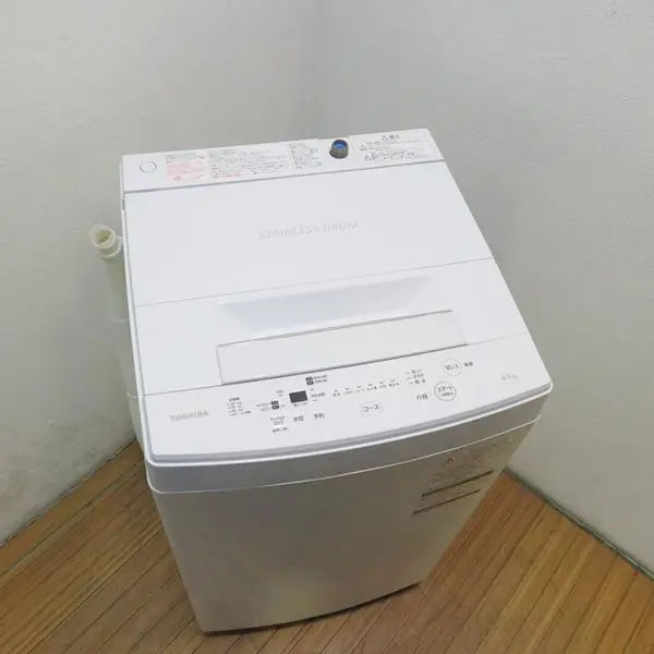 TOSHIBA 4.5kg全自動洗濯機 AW-45M7 福岡県より ◇東芝 4.5kg 全自動洗濯機 ピュアホワイトTOSHIBA AW-45M7-W