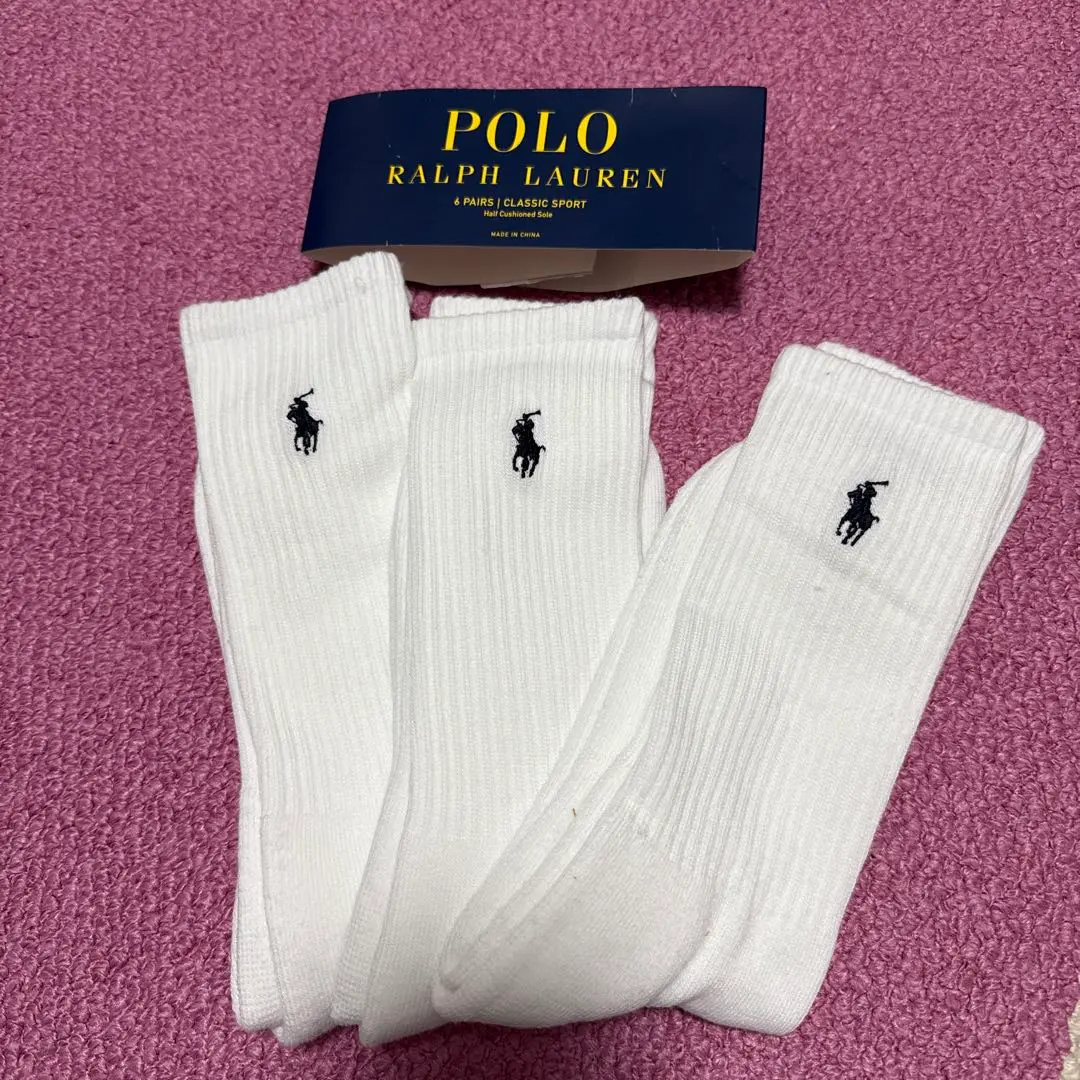 Thumbnail of Polo Ralph Lauren Classic Sport Socks, 3-Pack