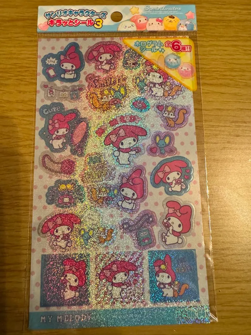 Thumbnail of New ❤️ Sanrio Kiratto Seal My Melody